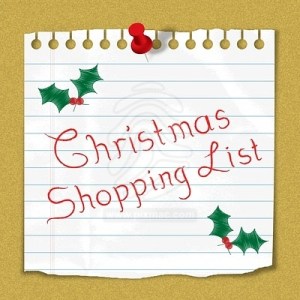 christmas-shopping-list-reminder-note-stuck-on-notice-board