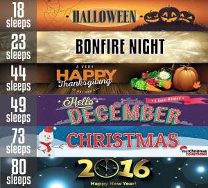 holidays countdown