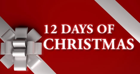 12 days of&nbsp;Christmas